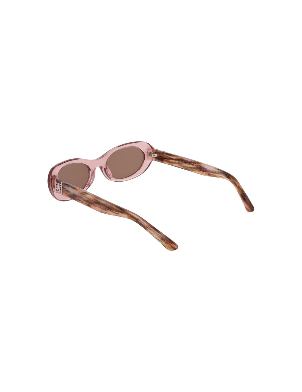 Modern Oval Frame Sunglasses - Anne Klein BERRY