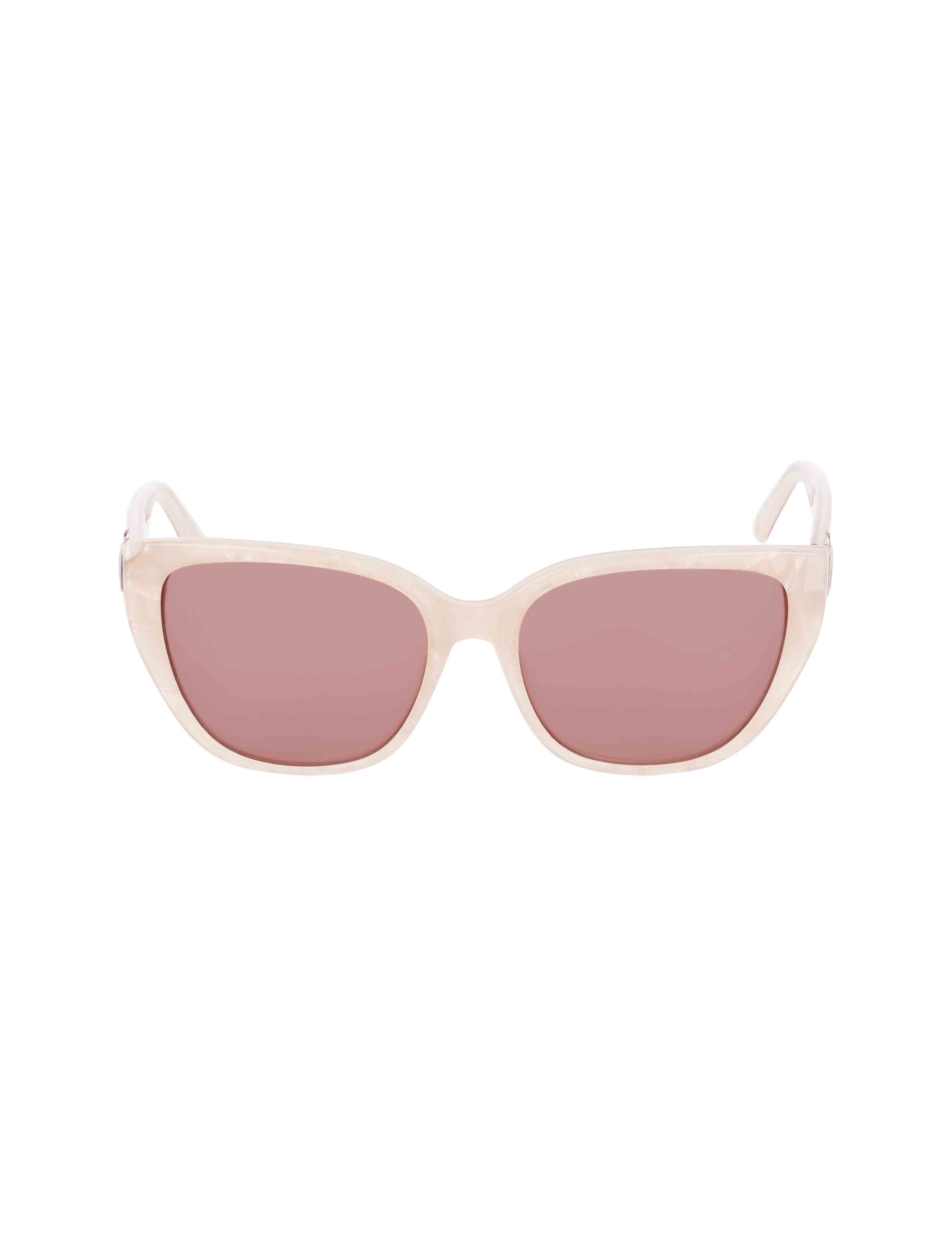 Uplifting Marbleized Sunglasses - Anne Klein Dusty Pink Pearl