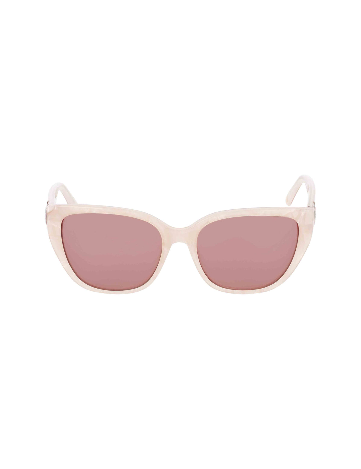 Uplifting Marbleized Sunglasses - Anne Klein Dusty Pink Pearl