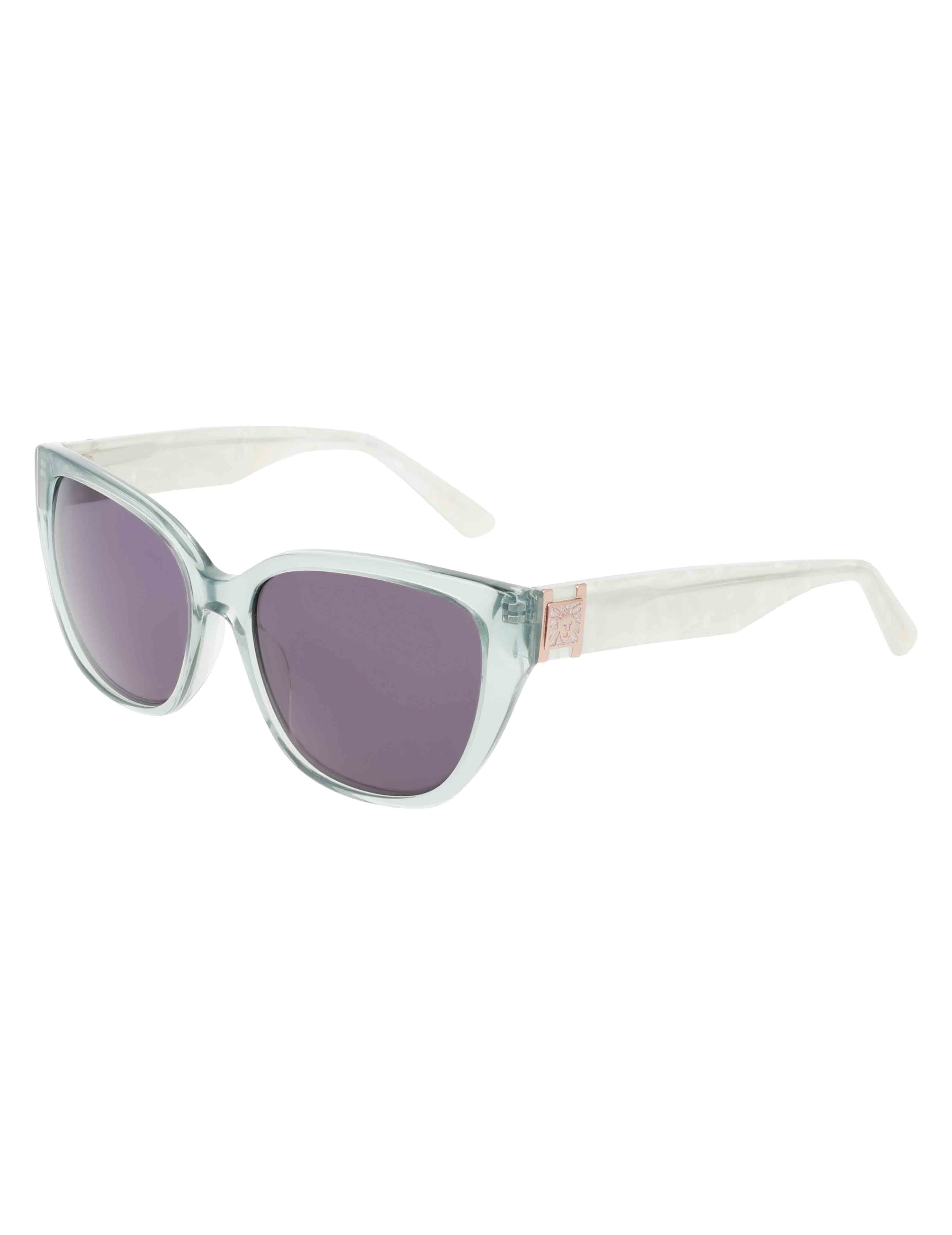 Uplifting Marbleized Sunglasses - Anne Klein Sage Crystal