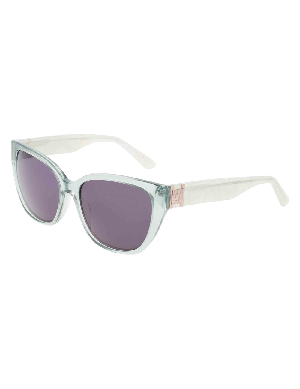 Uplifting Marbleized Sunglasses - Anne Klein Sage Crystal