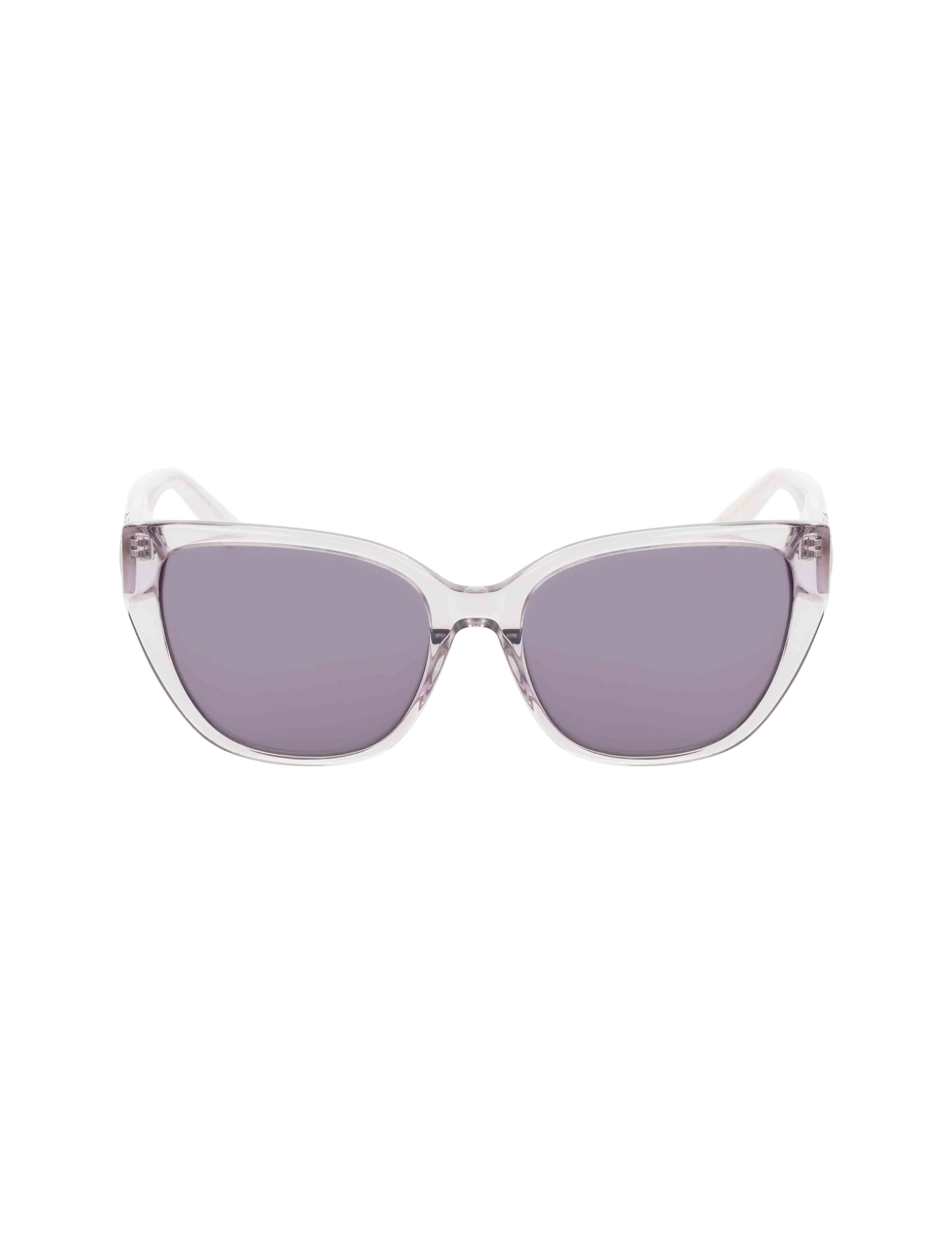 Uplifting Marbleized Sunglasses - Anne Klein Grey Crystal