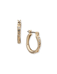 15MM Twisted Hoop Earrings - Anne Klein