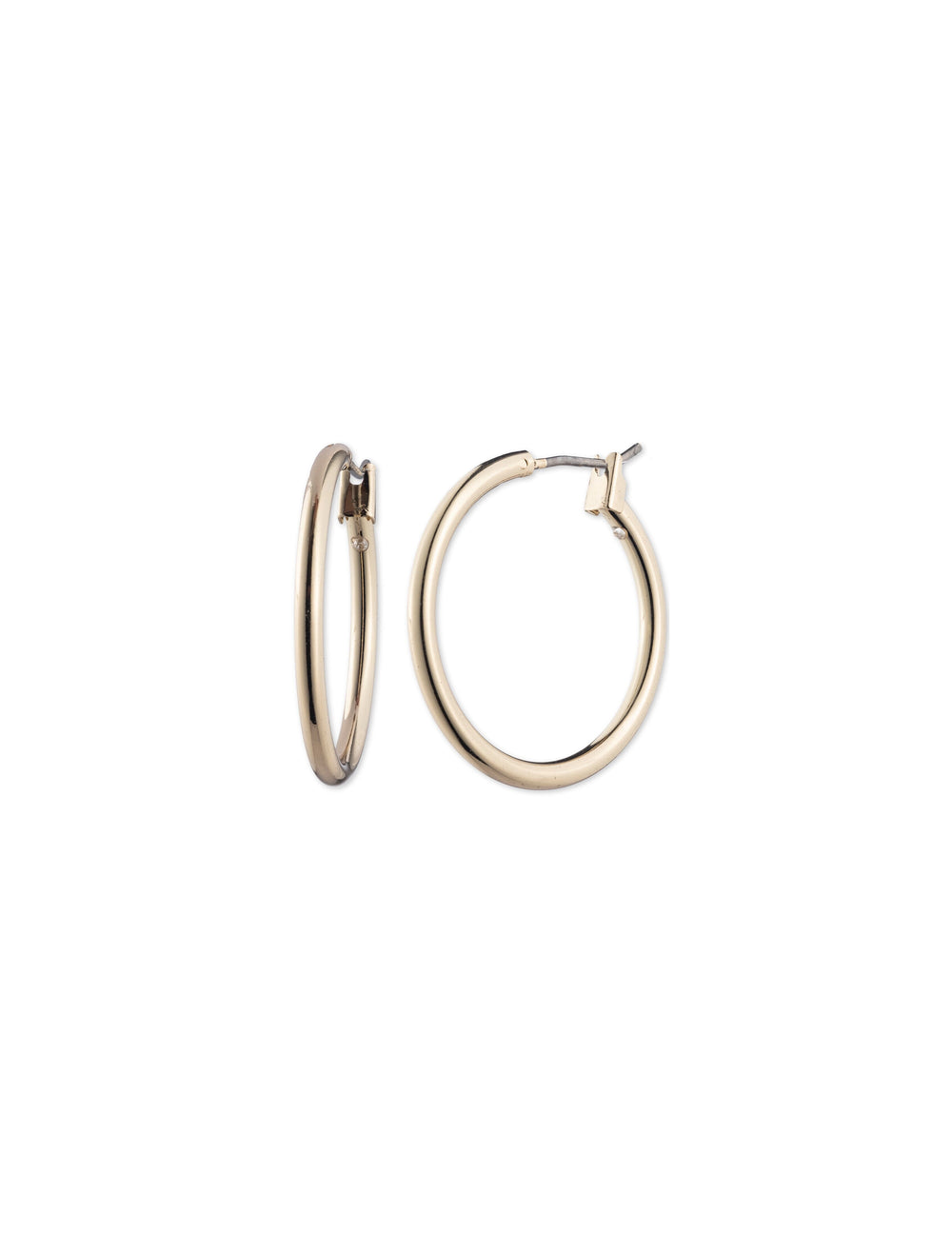 Anne Klein Medium Gold-tone hoop earrings - Anne Klein