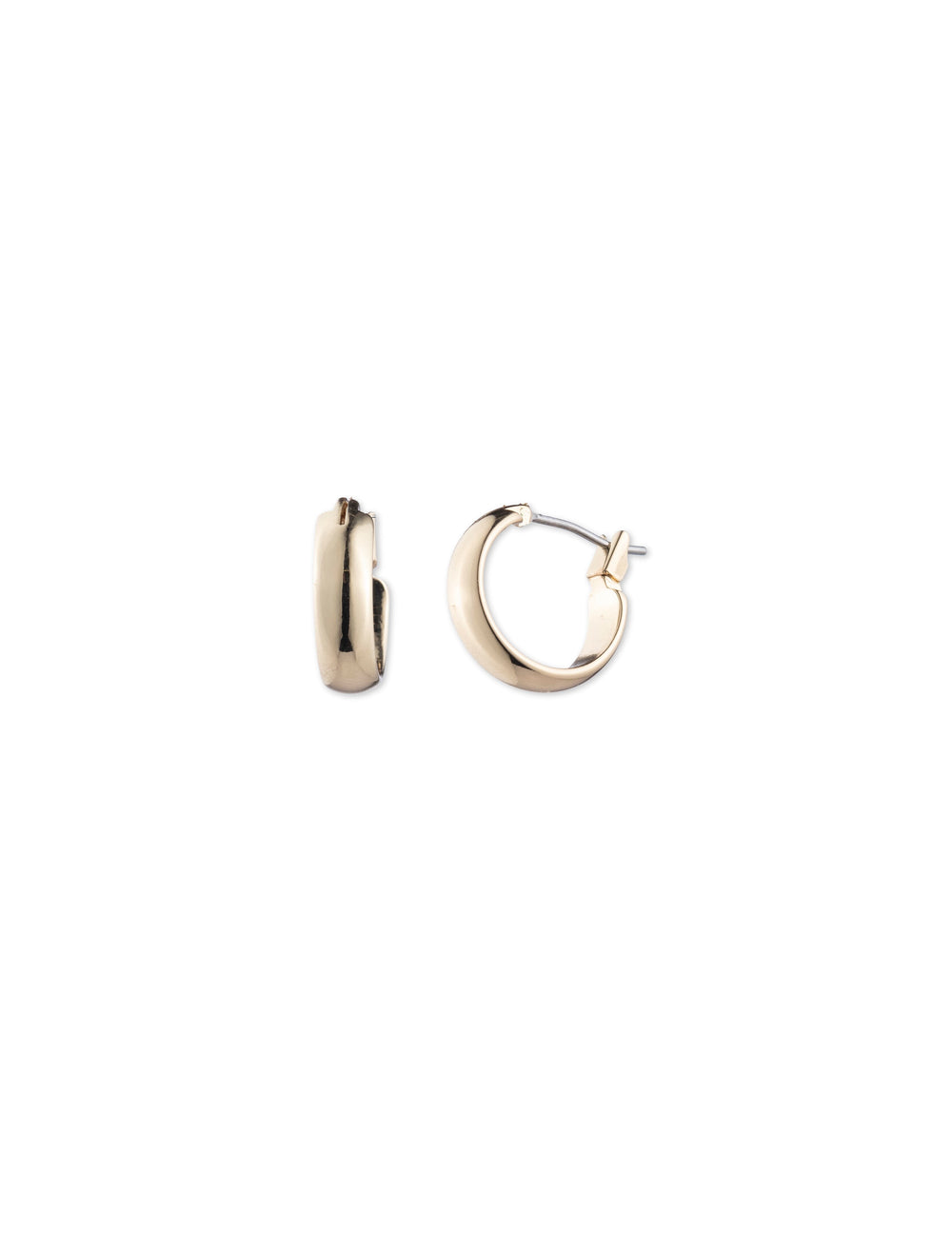 Mini Gold-Tone Hoop Earrings - Anne Klein