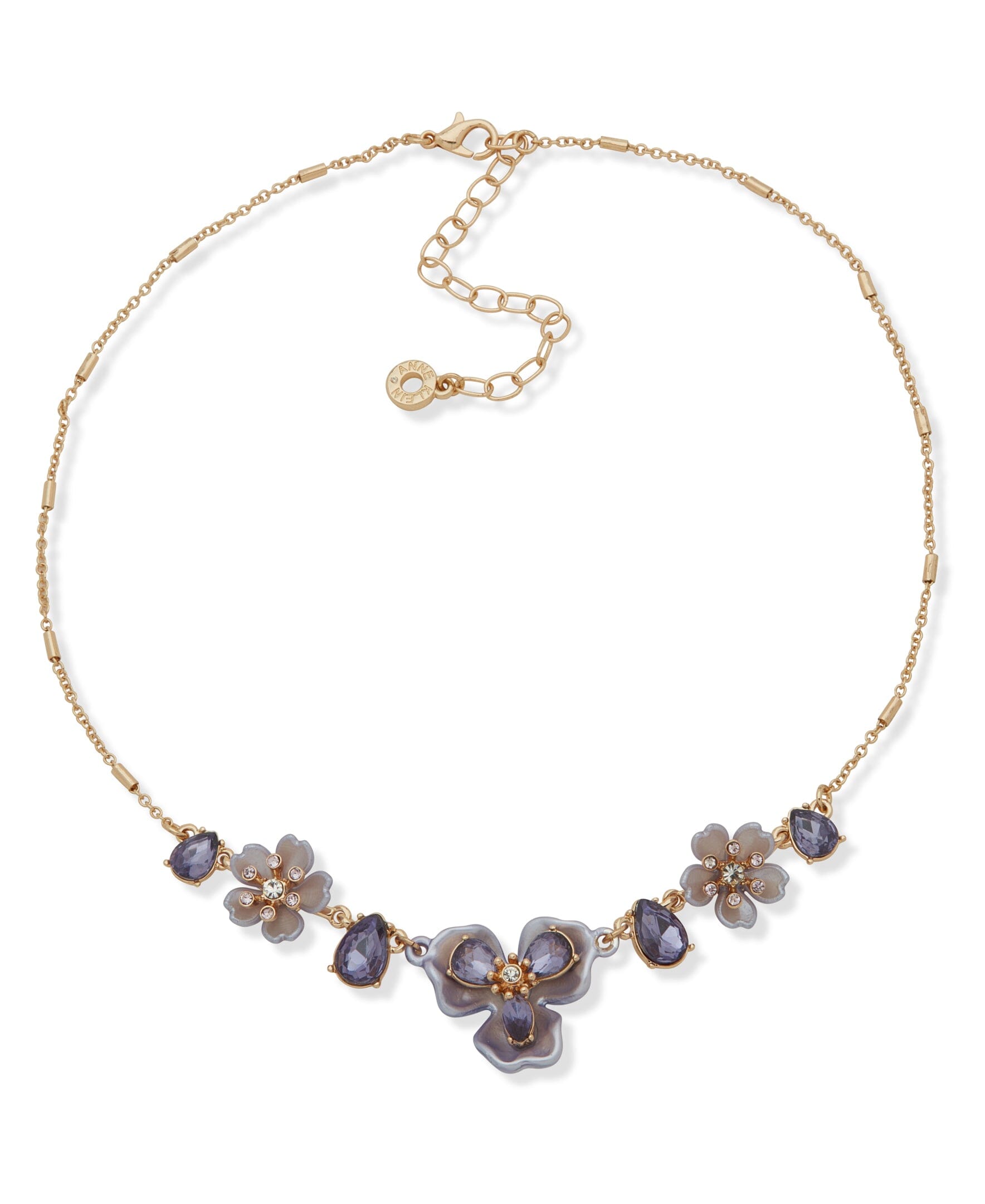 Floral Frontal Necklace - Anne Klein