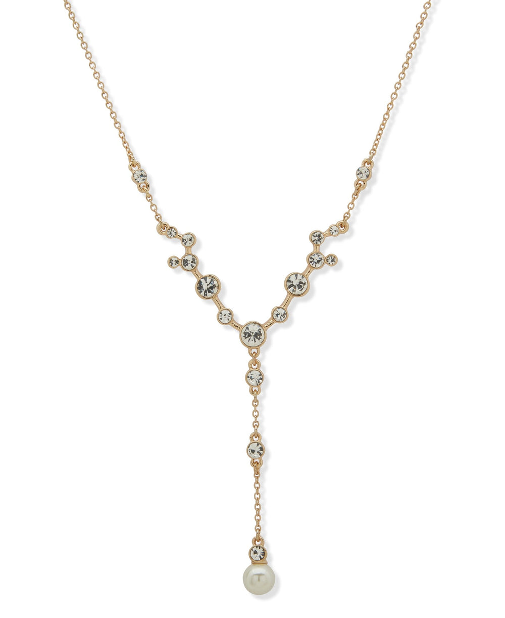 16-Inch Stone and Y-Necklace - Anne Klein