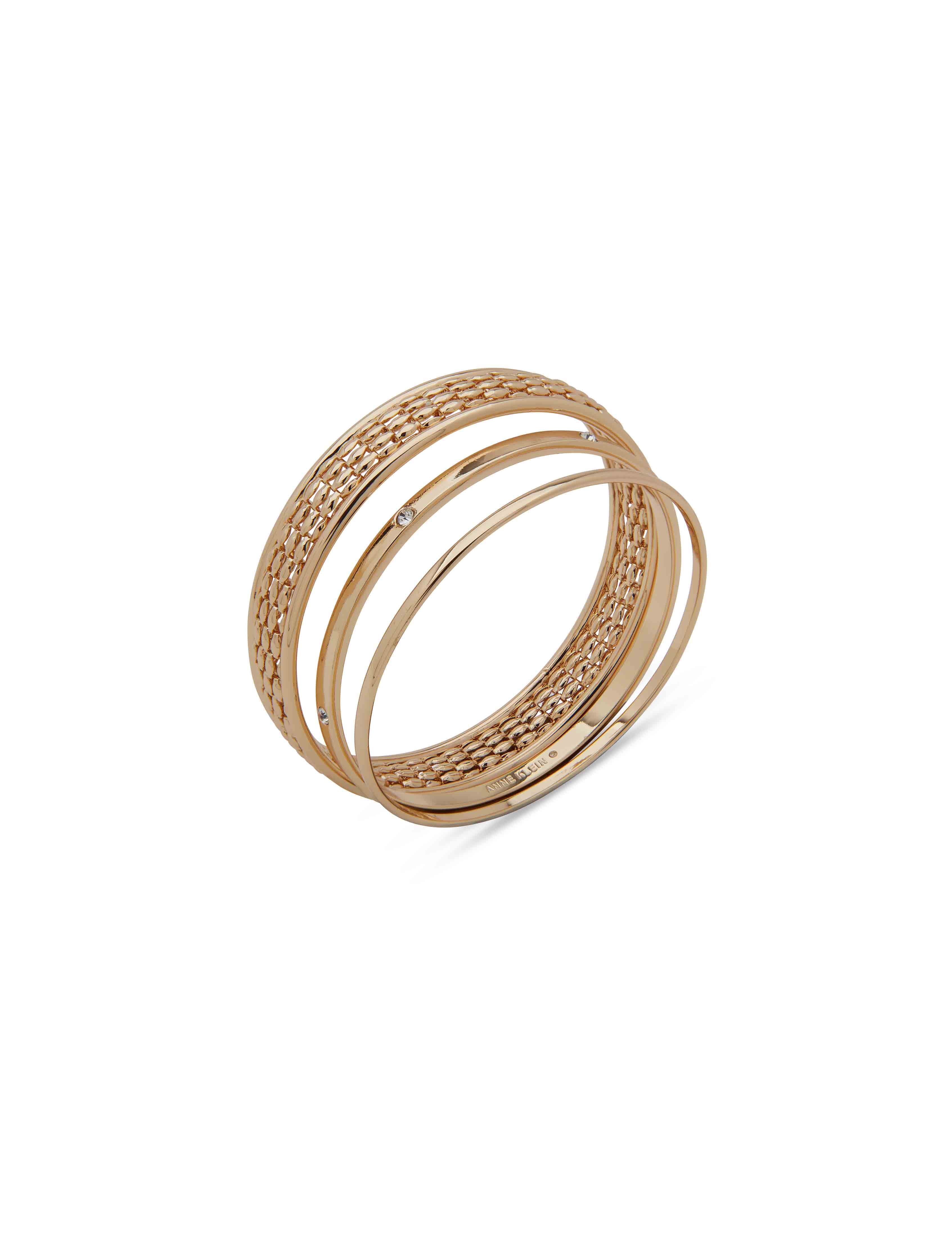Bx Br 3 Set Bangles-Gld - Anne Klein