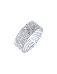 Silver-Tone Crystal Bracelet - Anne Klein