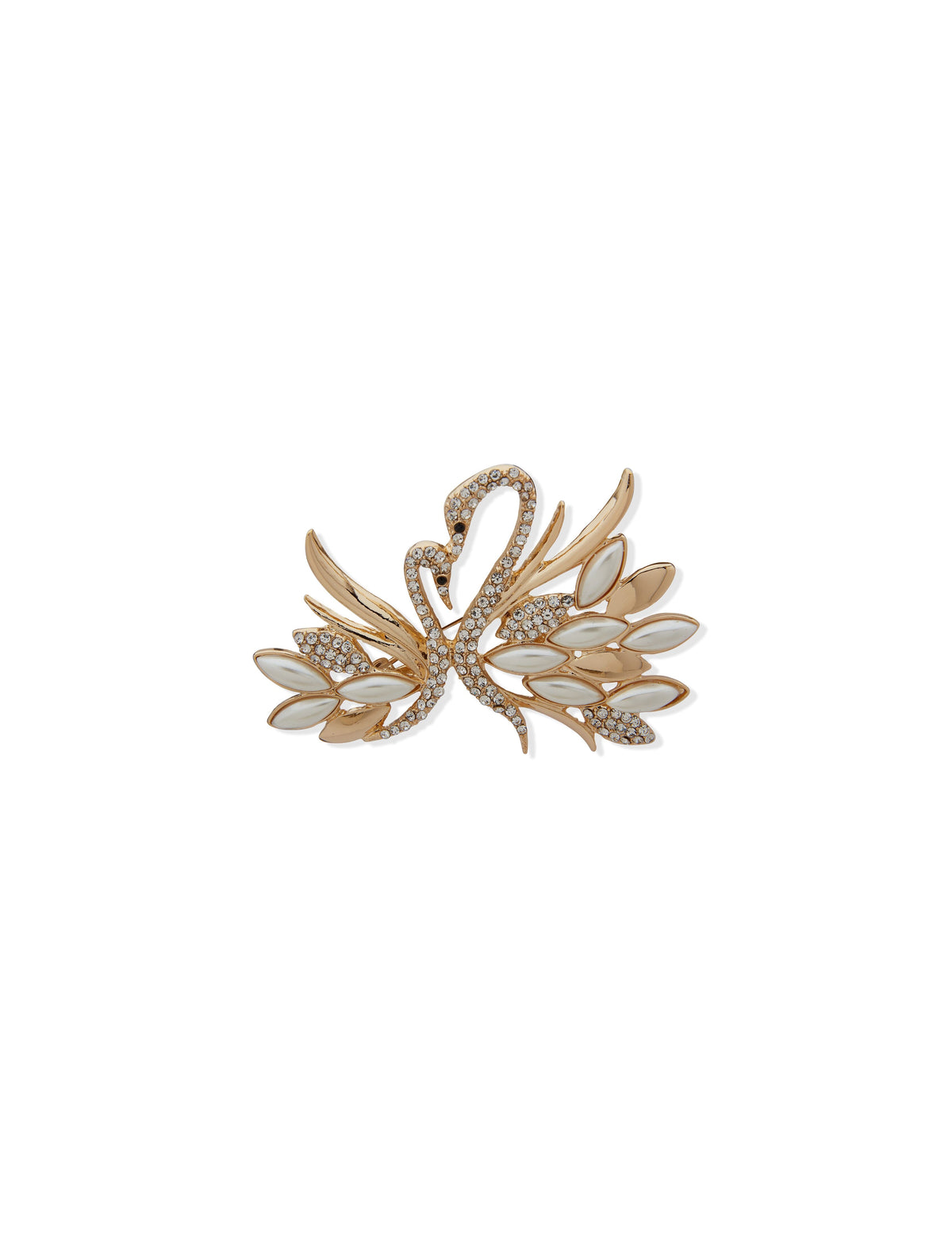 Swan Brooch in Gift Box - Anne Klein