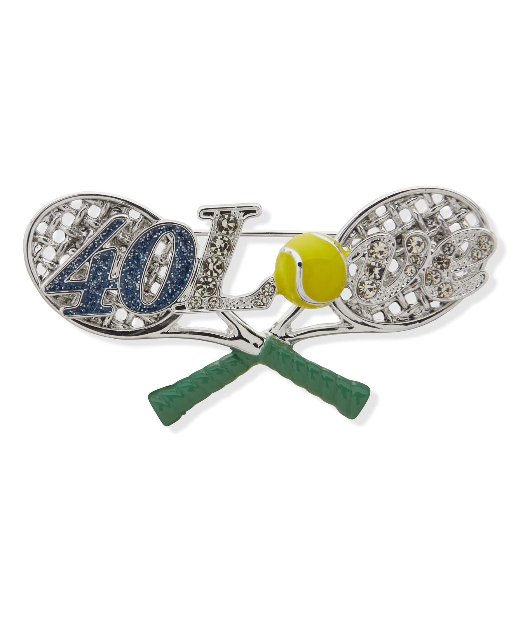 Tennis Racket Pin - Anne Klein