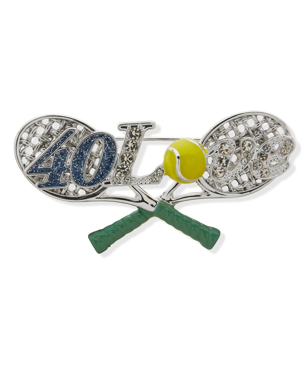 Tennis Racket Pin - Anne Klein