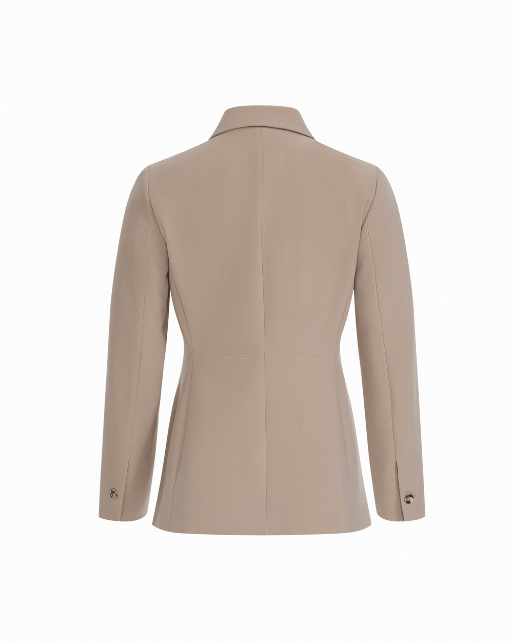 Two Button Notched Collar Jacket - Anne Klein PORCINI