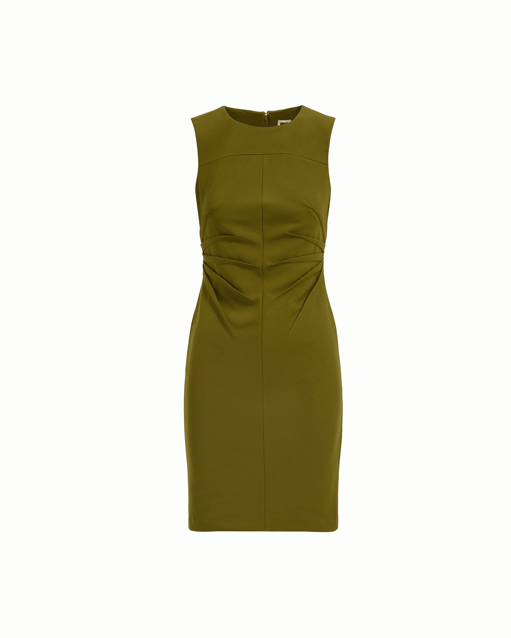 Ruched Sleeveless Sheath Dress - Anne Klein IVY