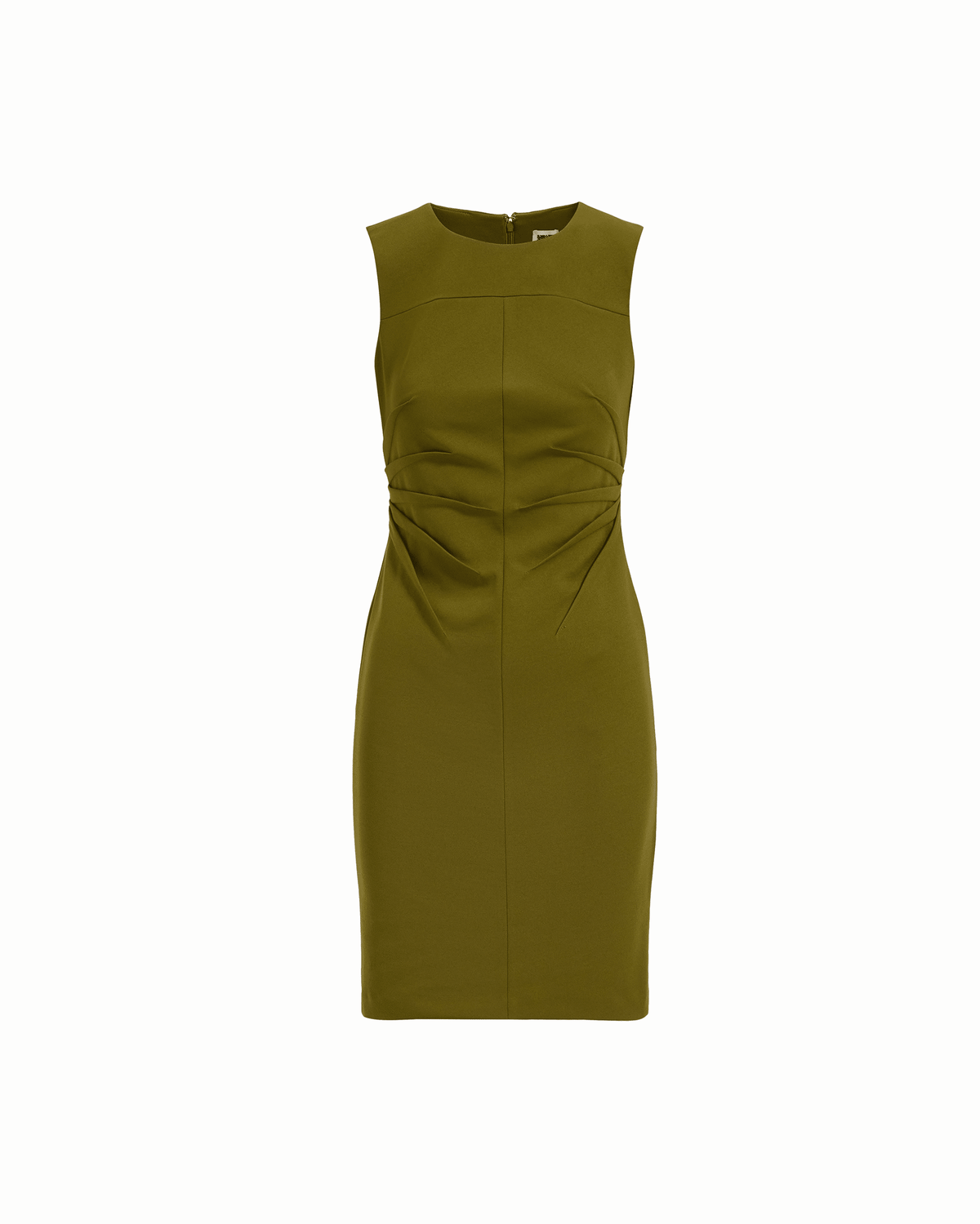 Ruched Sleeveless Sheath Dress - Anne Klein IVY