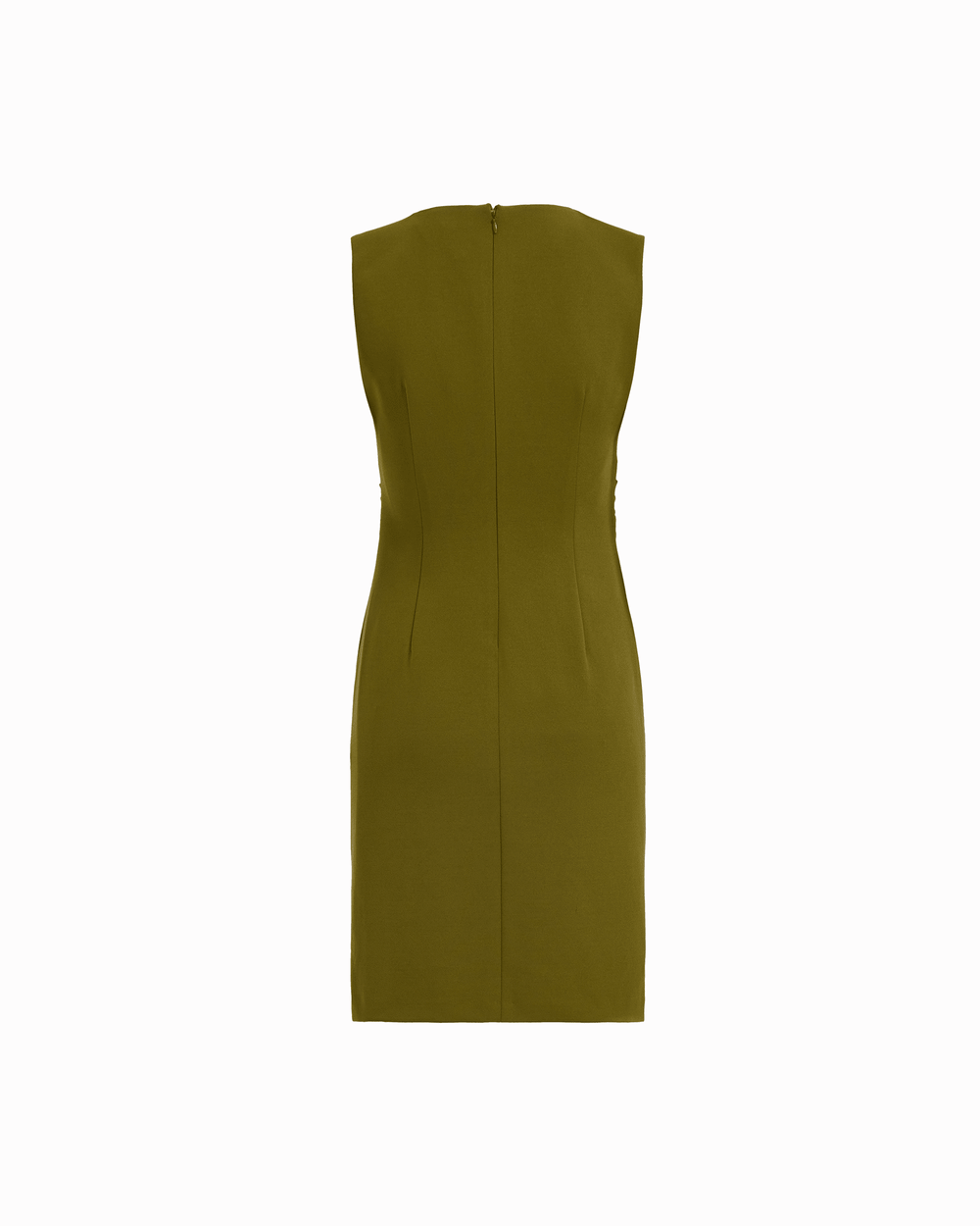 Ruched Sleeveless Sheath Dress - Anne Klein IVY