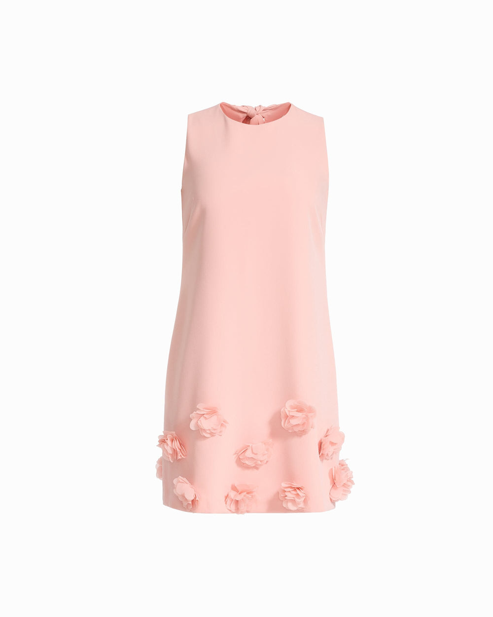 Sleeveless Shift Dress with Rosette - Anne Klein BLOSSOM