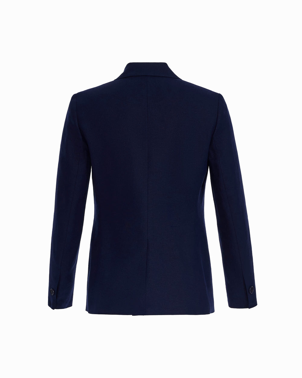 One-Button Linen Blend Jacket - Anne Klein DISTANT MOUNTAIN