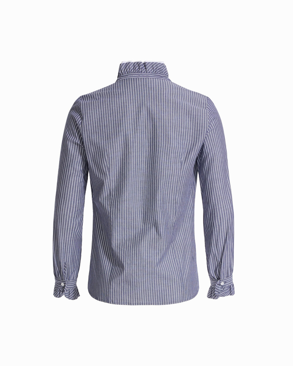 Ruffle Button-Front Shirt - Anne Klein DISTANT MNTN MULTI