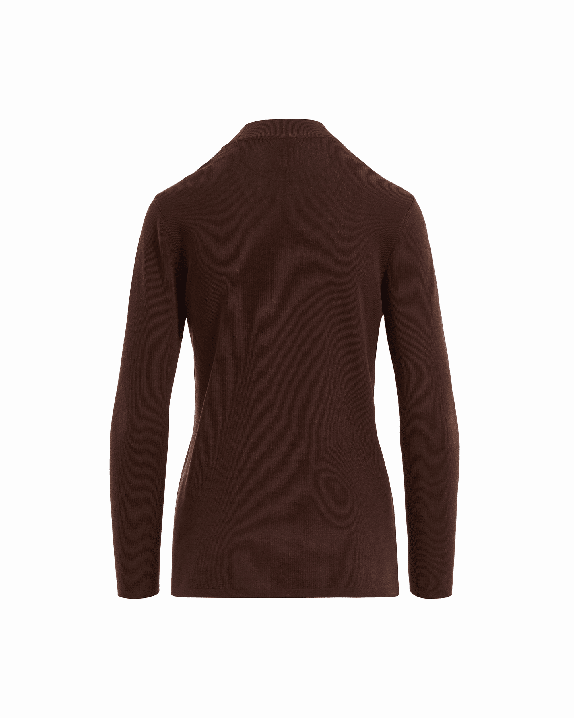 Kissing Front Malibu Cardigan - Anne Klein DARK CHOCOLATE