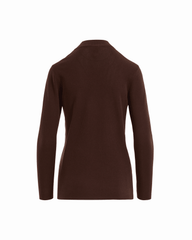 Kissing Front Malibu Cardigan - Anne Klein DARK CHOCOLATE