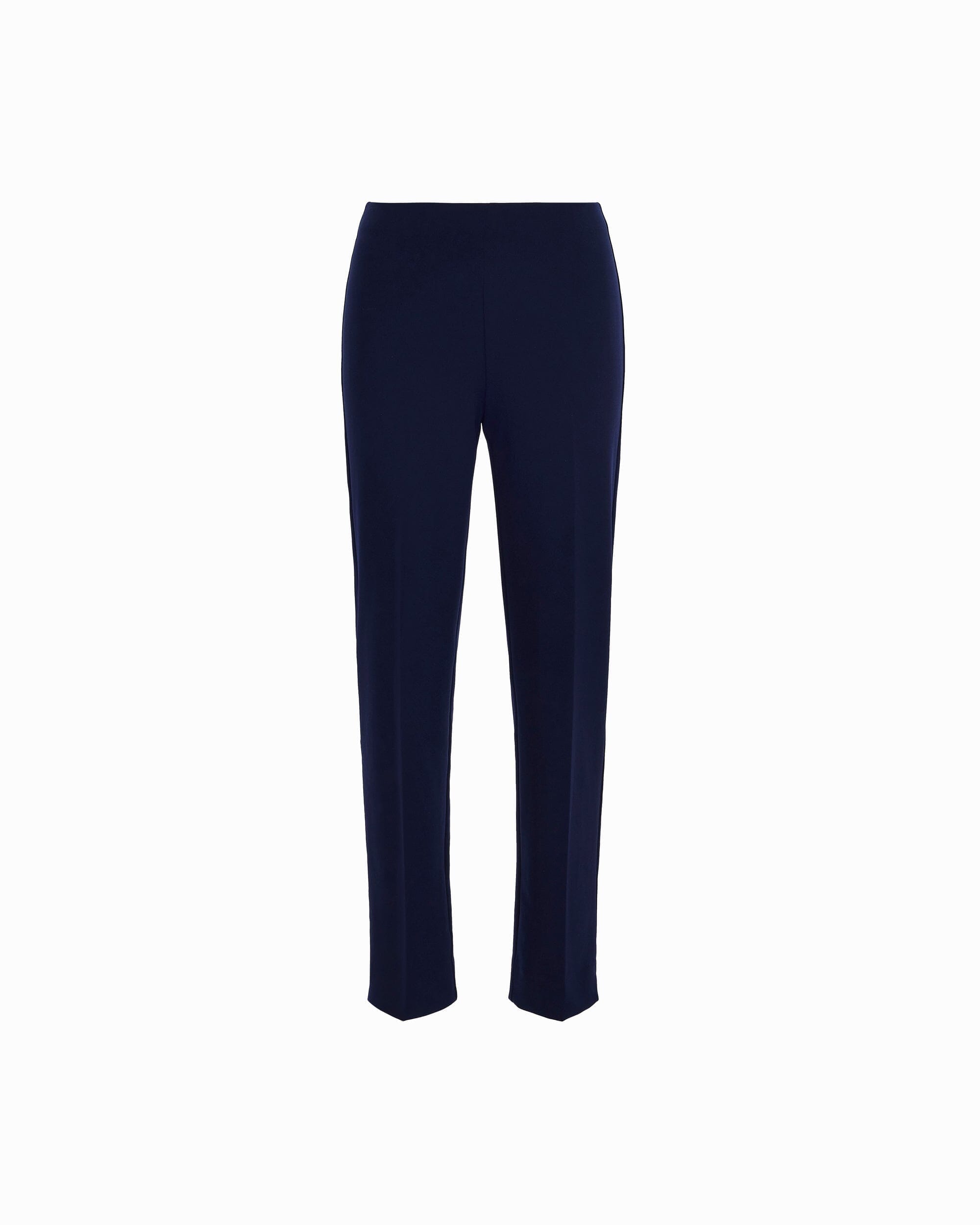 Straight Ankle Hollywood Waist Pants - Anne Klein DISTANT MOUNTAIN