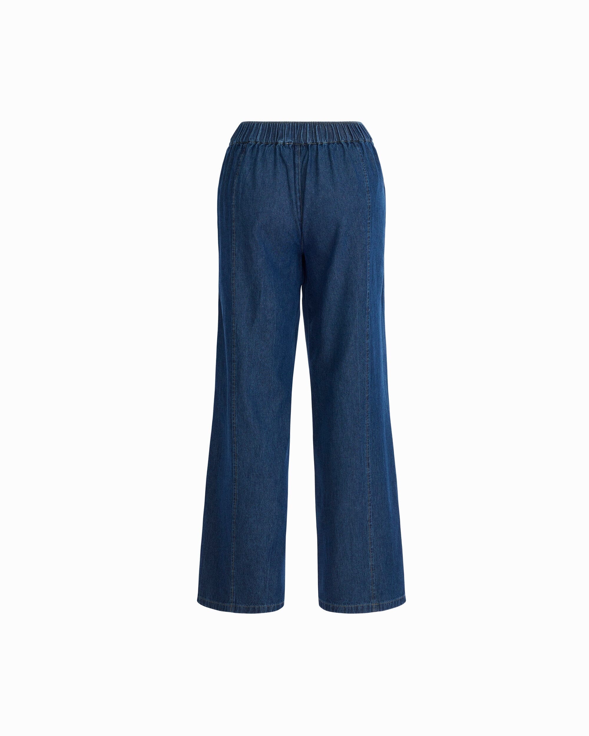 Wide Leg Pants with Curved Seams - Anne Klein ARIES WASH