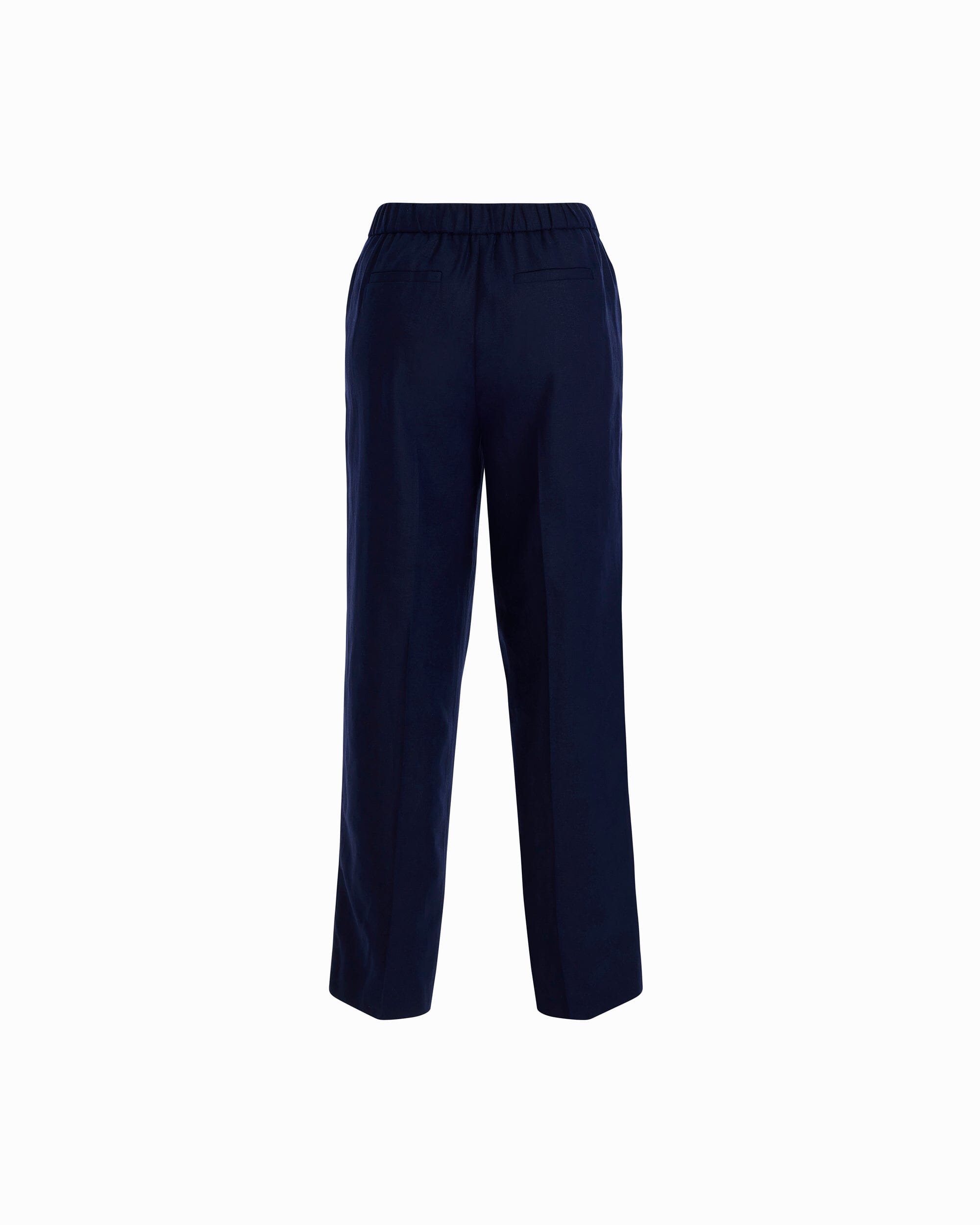 Straight Ankle Pull-On Pants - Anne Klein DISTANT MOUNTAIN