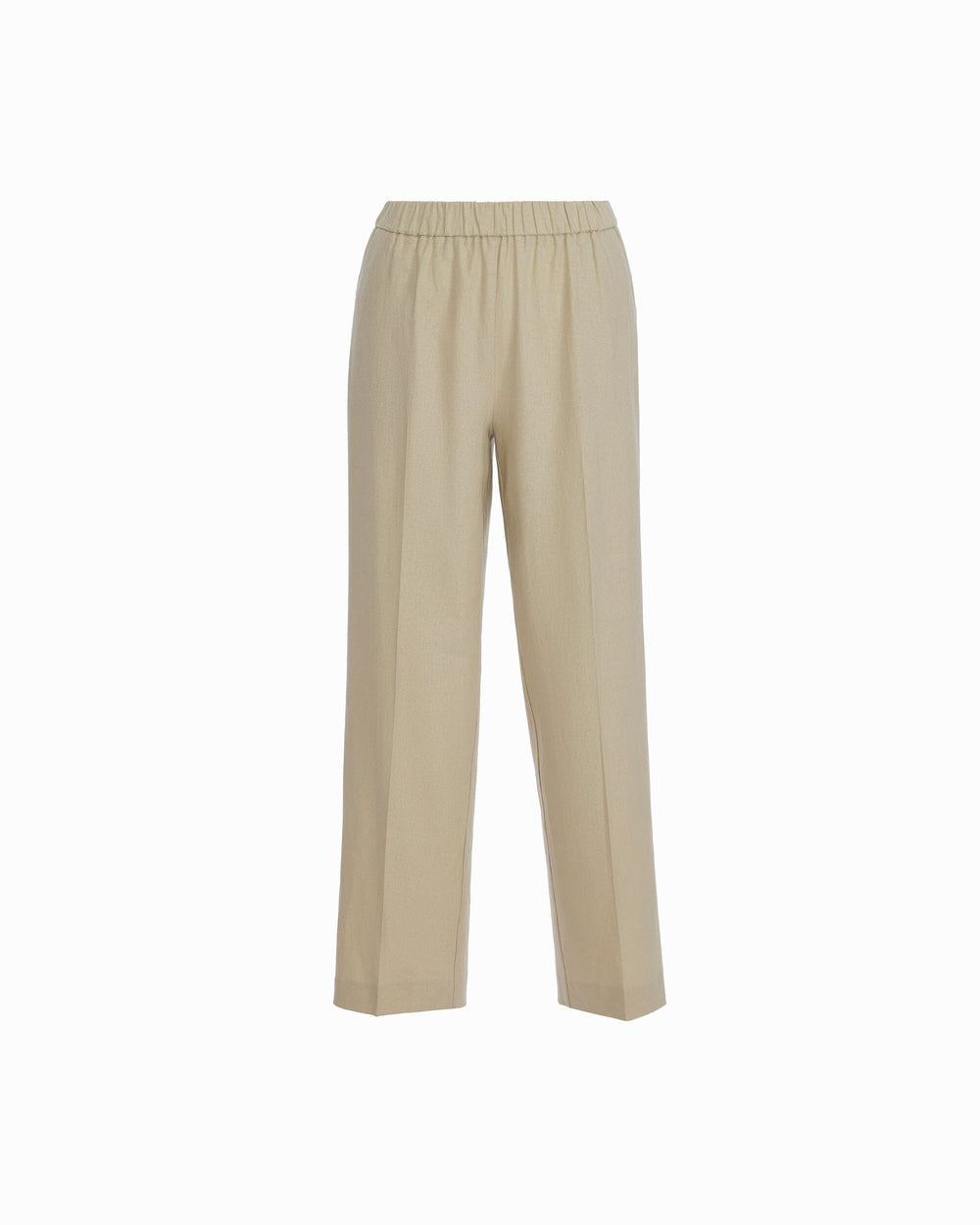 Straight Ankle Slash Pocket Pull-On Pants - Anne Klein LT SANDSTONE