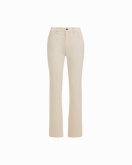 Leo Straight-Leg Pants in WHITE DOVE - Anne Klein WHITE DOVE