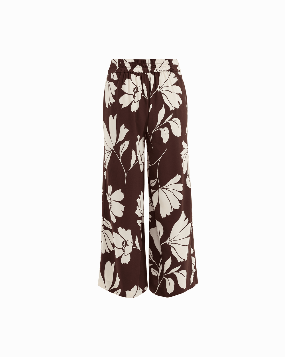 Pull-On Crop Pant with Hardware - Anne Klein DK CHOC/WHT DV
