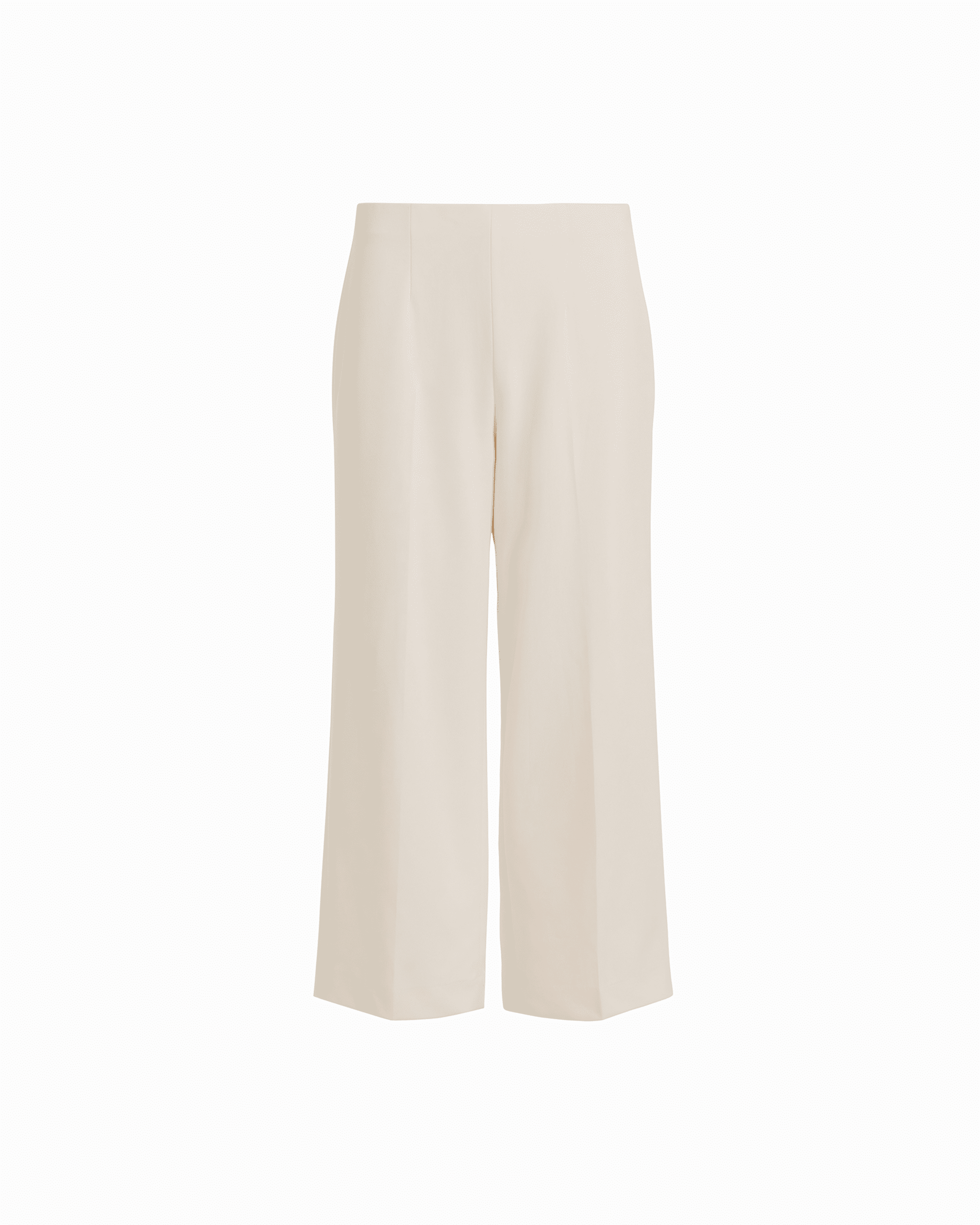Straight Leg Ankle Pull-On Pant - Anne Klein WHITE DOVE