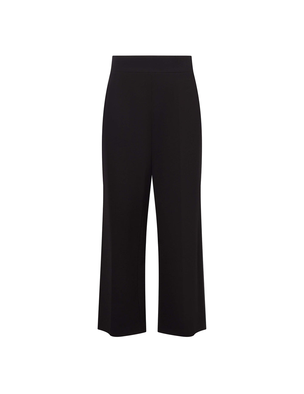 Plus Size Wide Leg Trousers, Pull-On - Anne Klein Anne Black