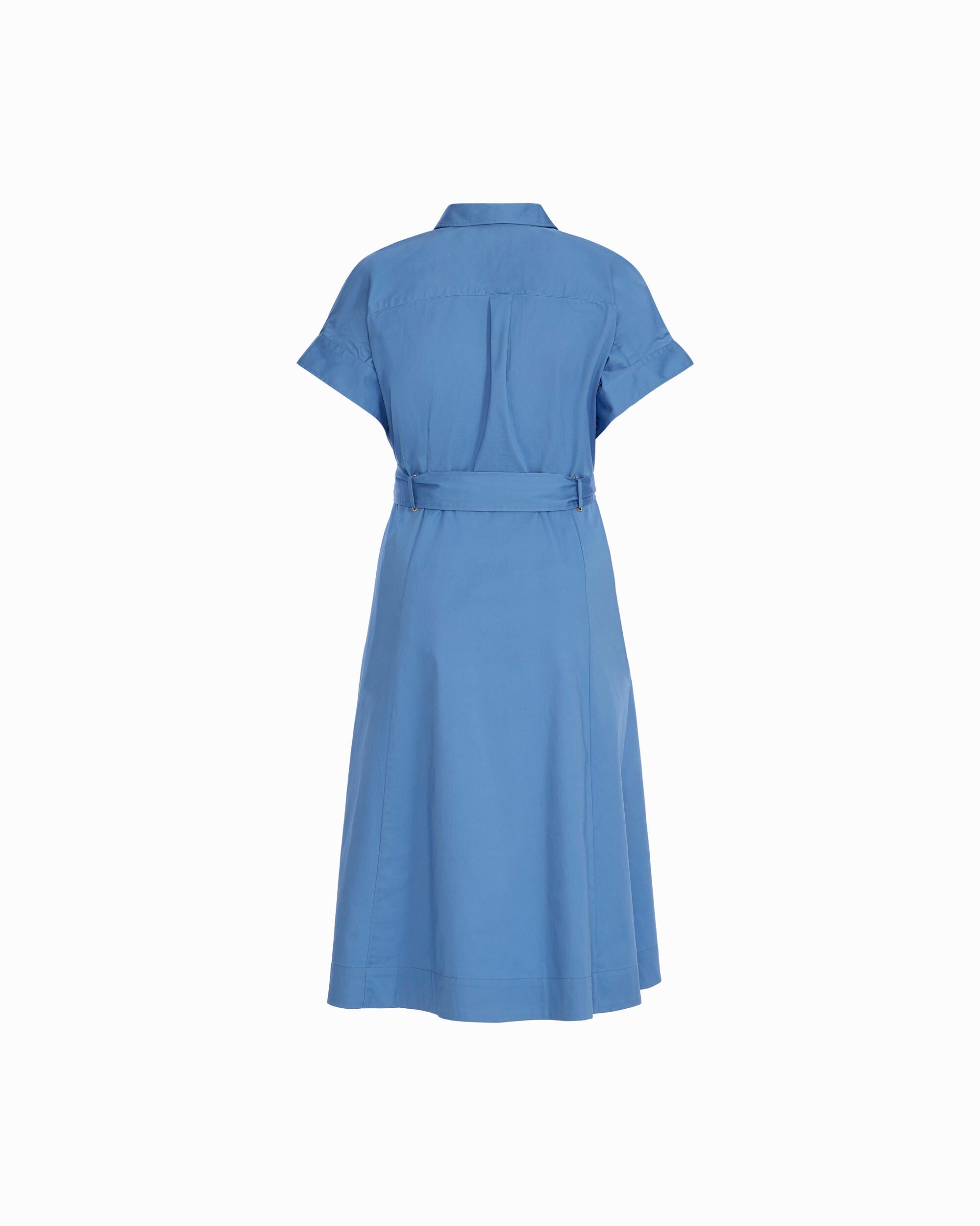 Shirt Dress With Belt Detail - Anne Klein SEAPORT