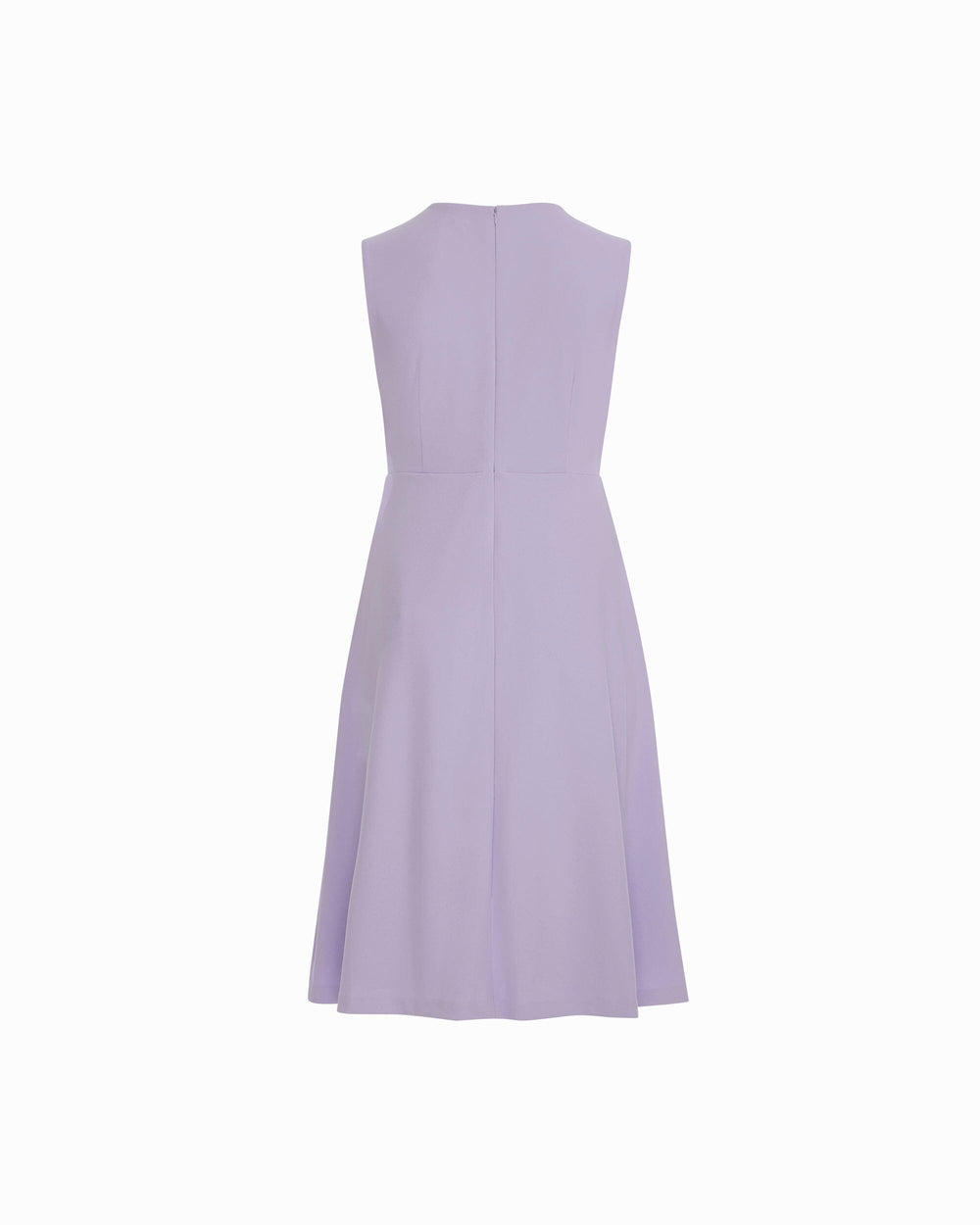 Twist Front A-line Midi Dress - Anne Klein PASTEL LILAC