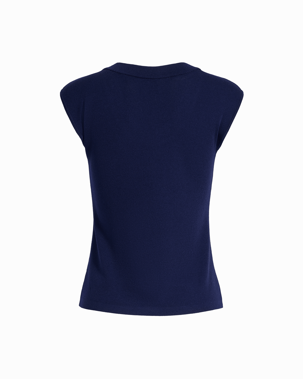 Petite V-Neck Knit Tank Top - Anne Klein DISTANT MOUNTAIN