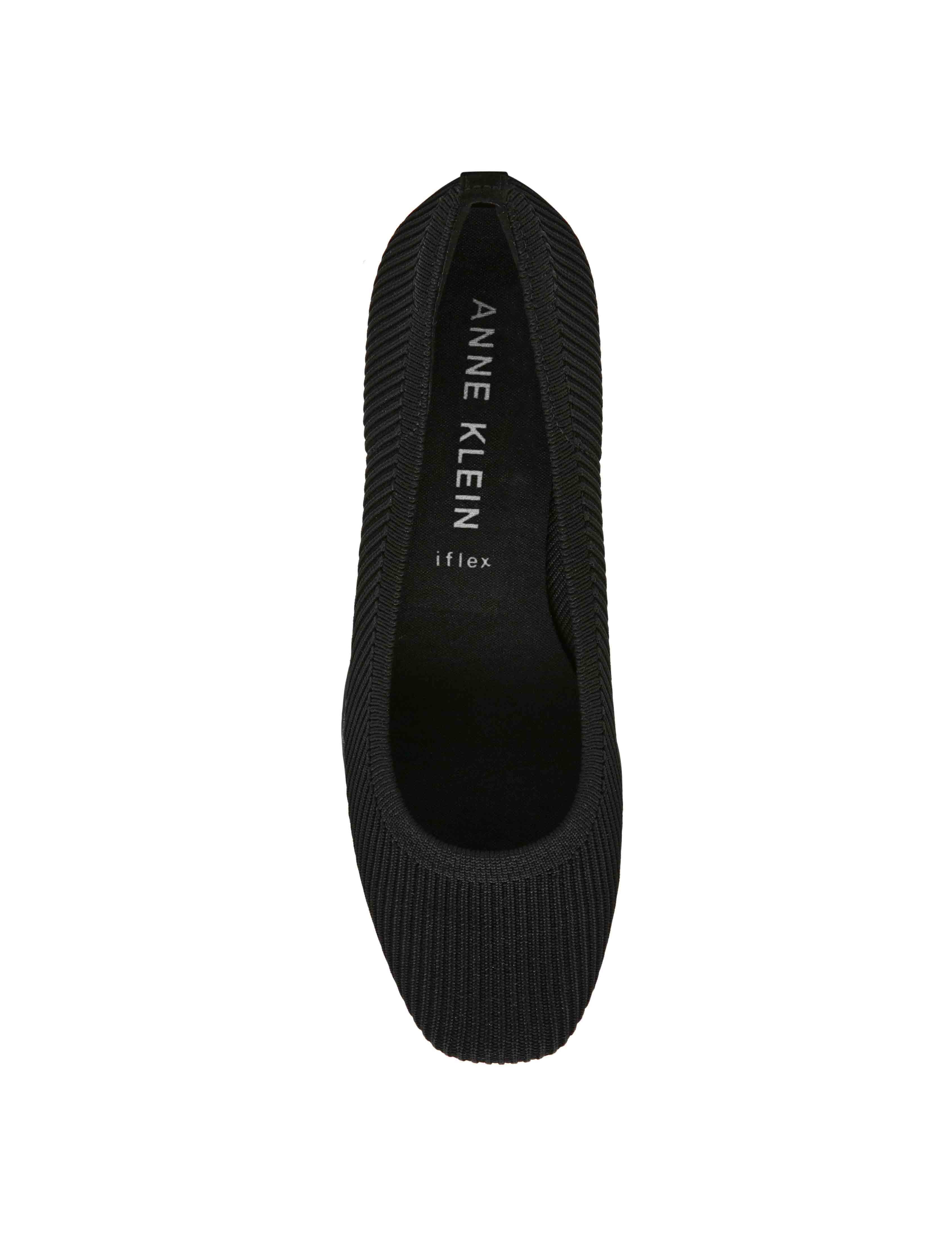 Wisher Wedge - Anne Klein Black Knit