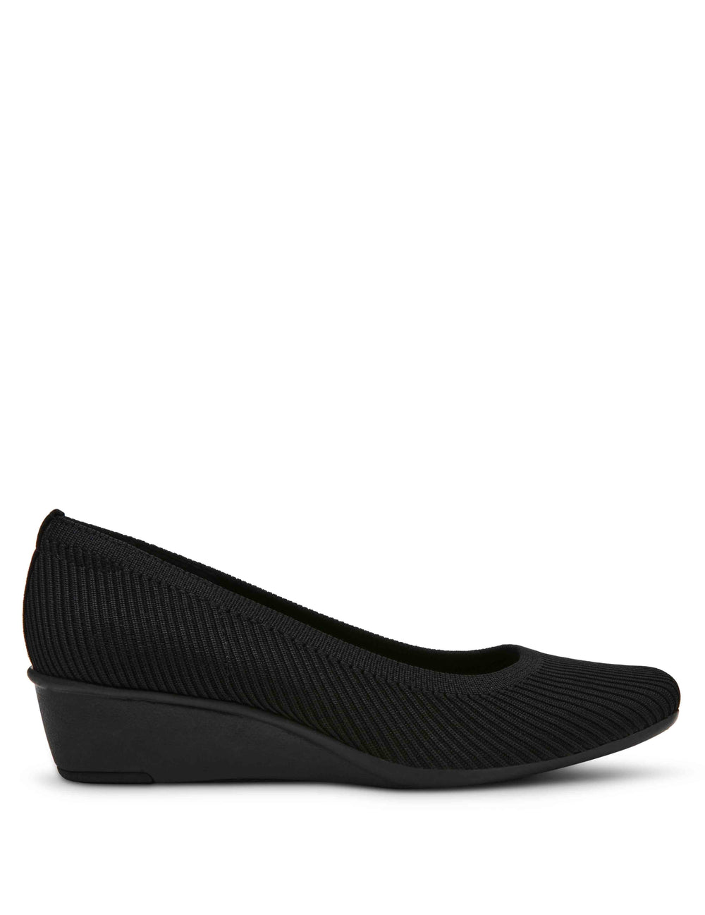 Wisher Wedge - Anne Klein Black Knit