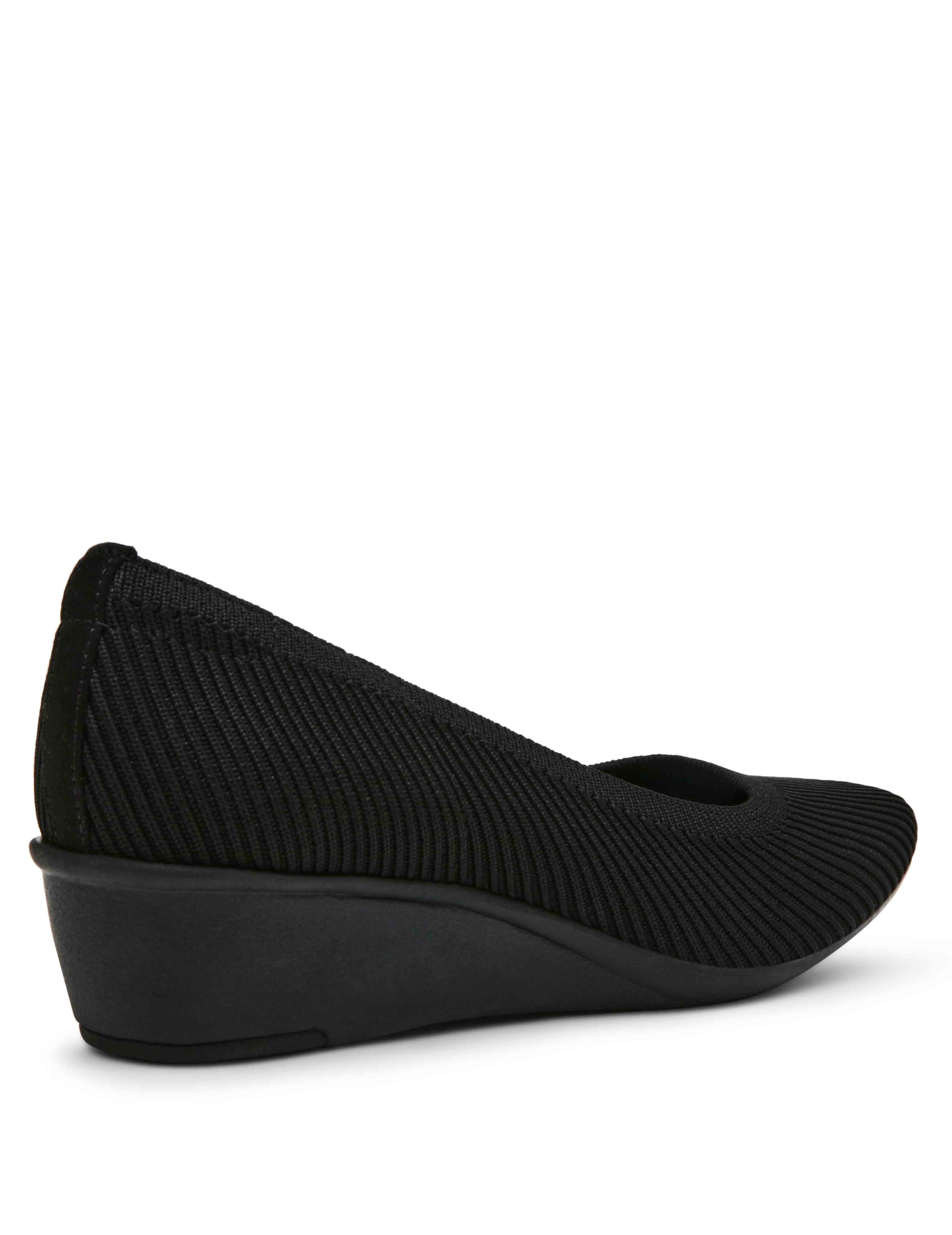 Wisher Wedge - Anne Klein Black Knit