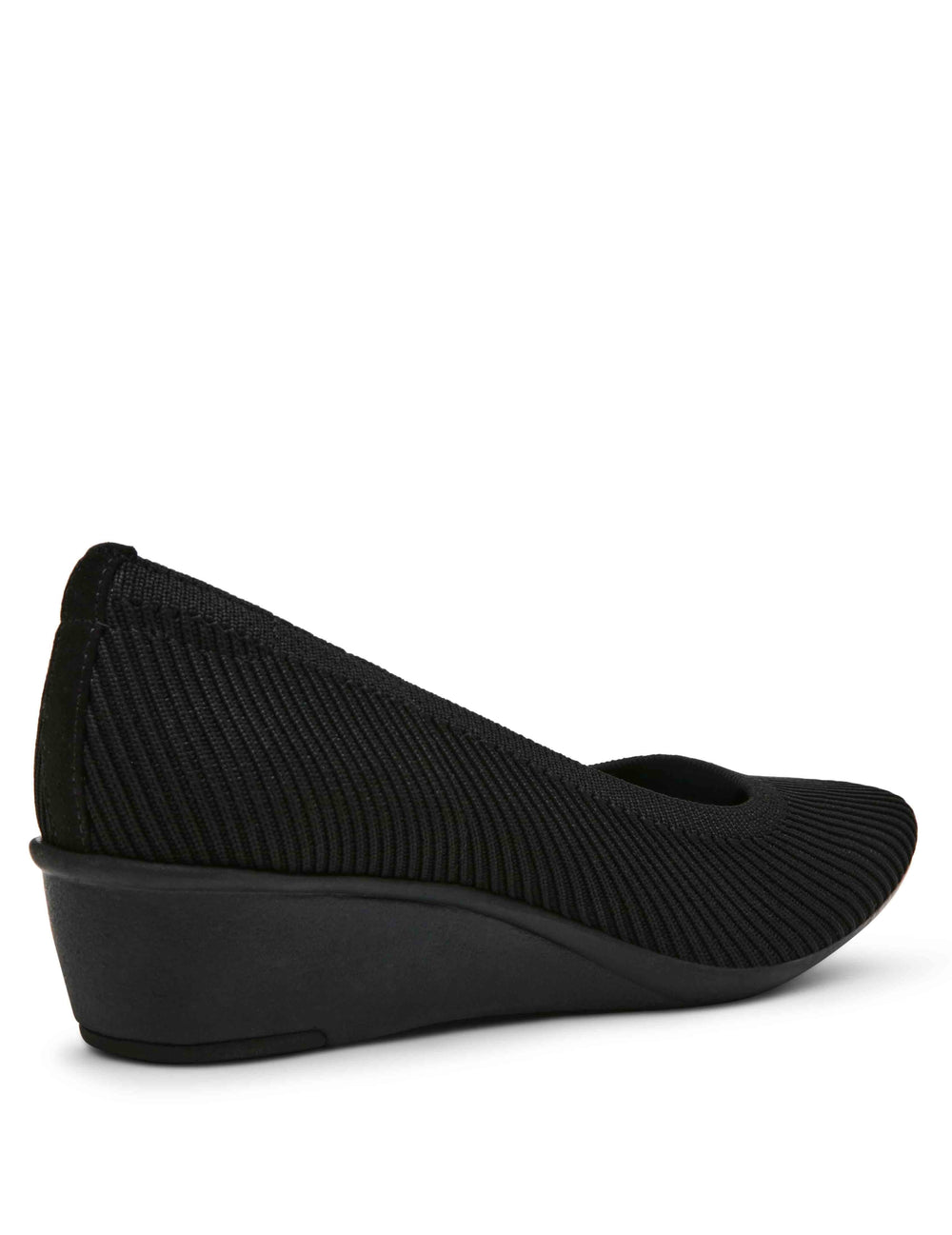 Wisher Wedge - Anne Klein Black Knit