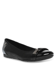 Anne Klein Able Flat - Anne Klein Black Fabric