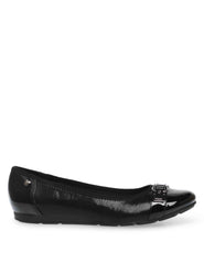 Anne Klein Able Flat - Anne Klein Black Fabric