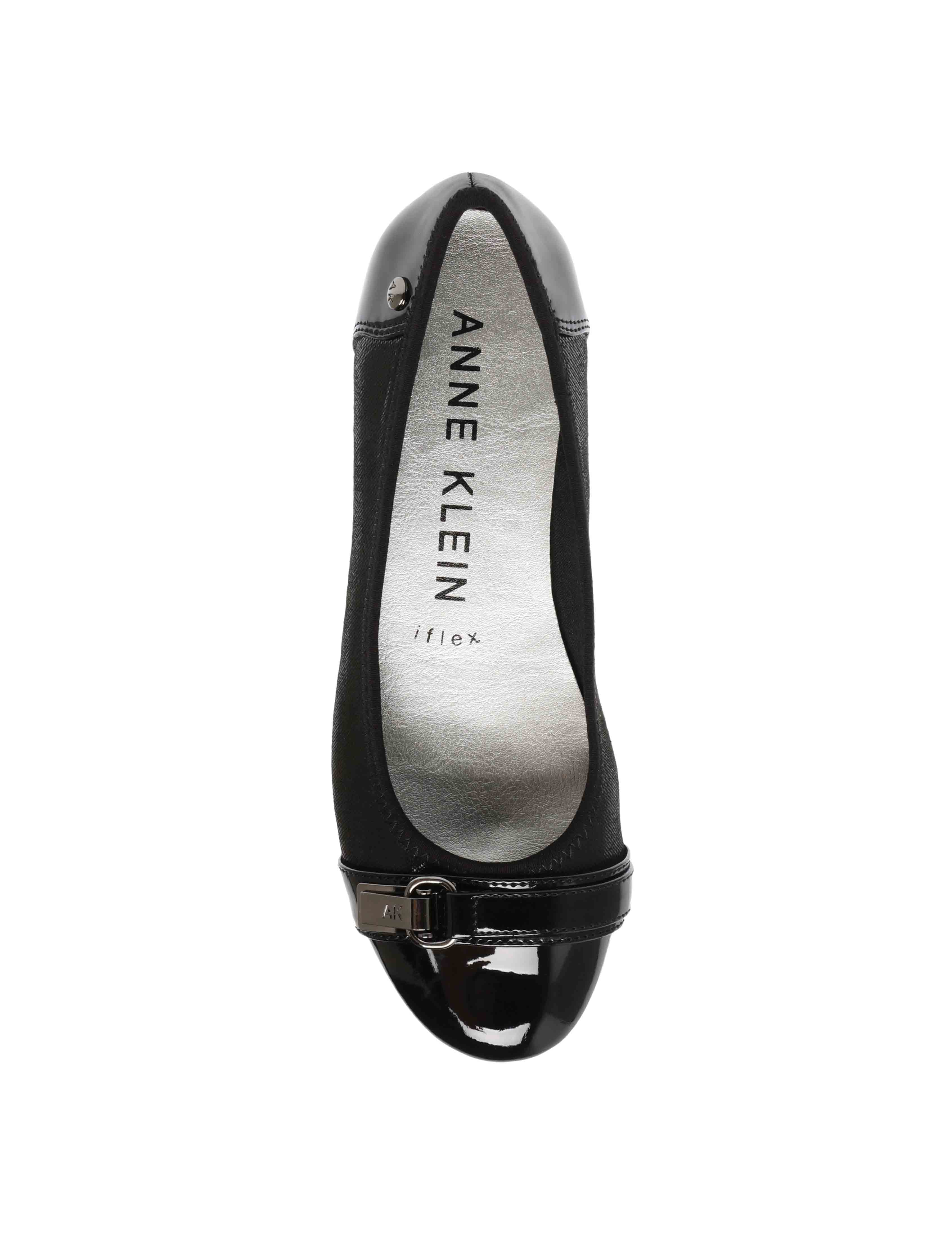 Anne Klein Able Flat - Anne Klein Black Fabric