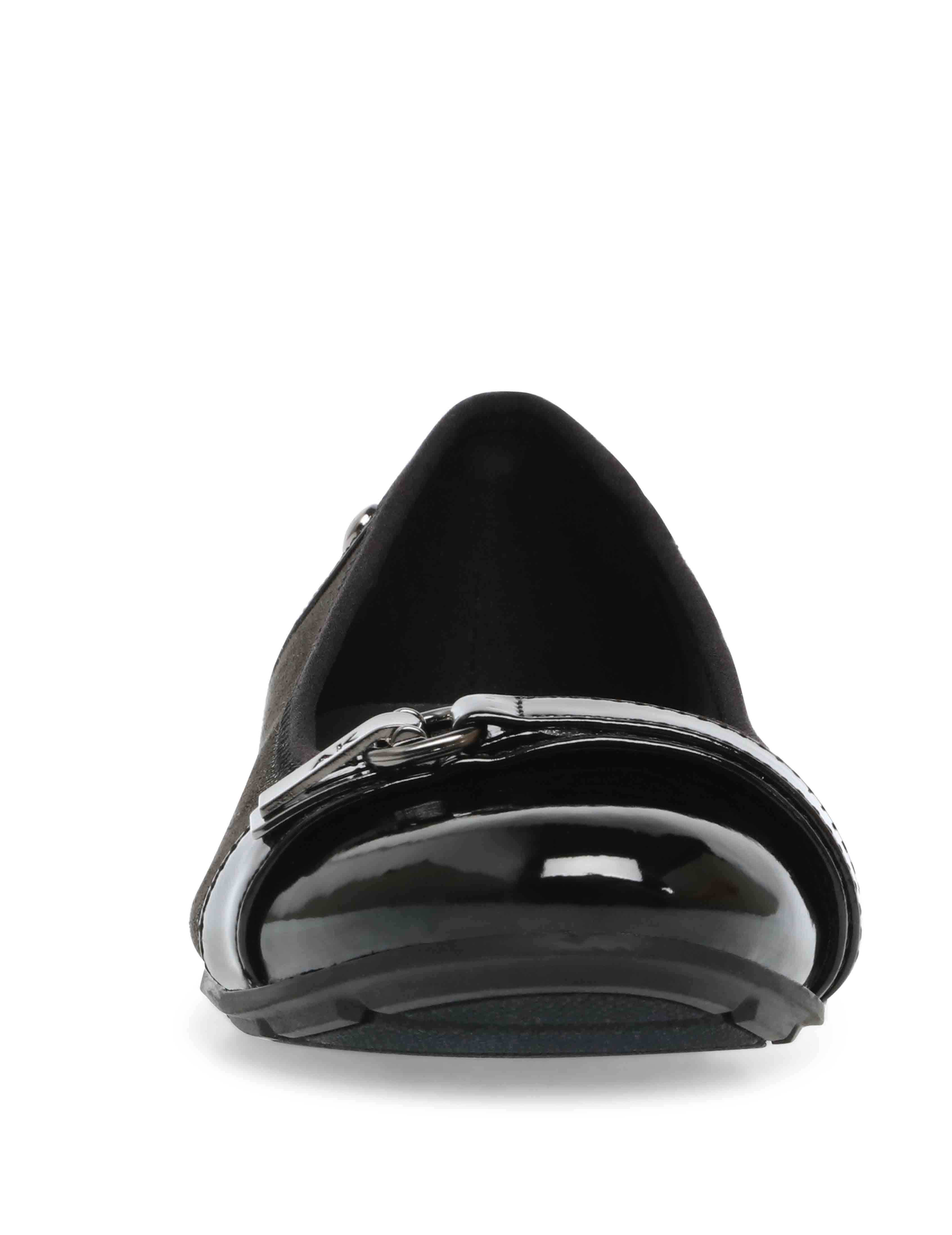 Anne Klein Able Flat - Anne Klein Black Fabric