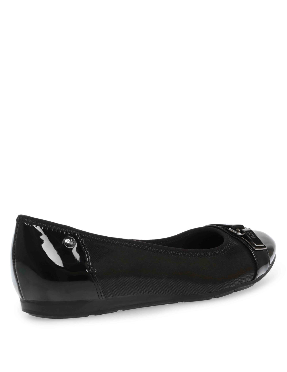Anne Klein Able Flat - Anne Klein Black Fabric