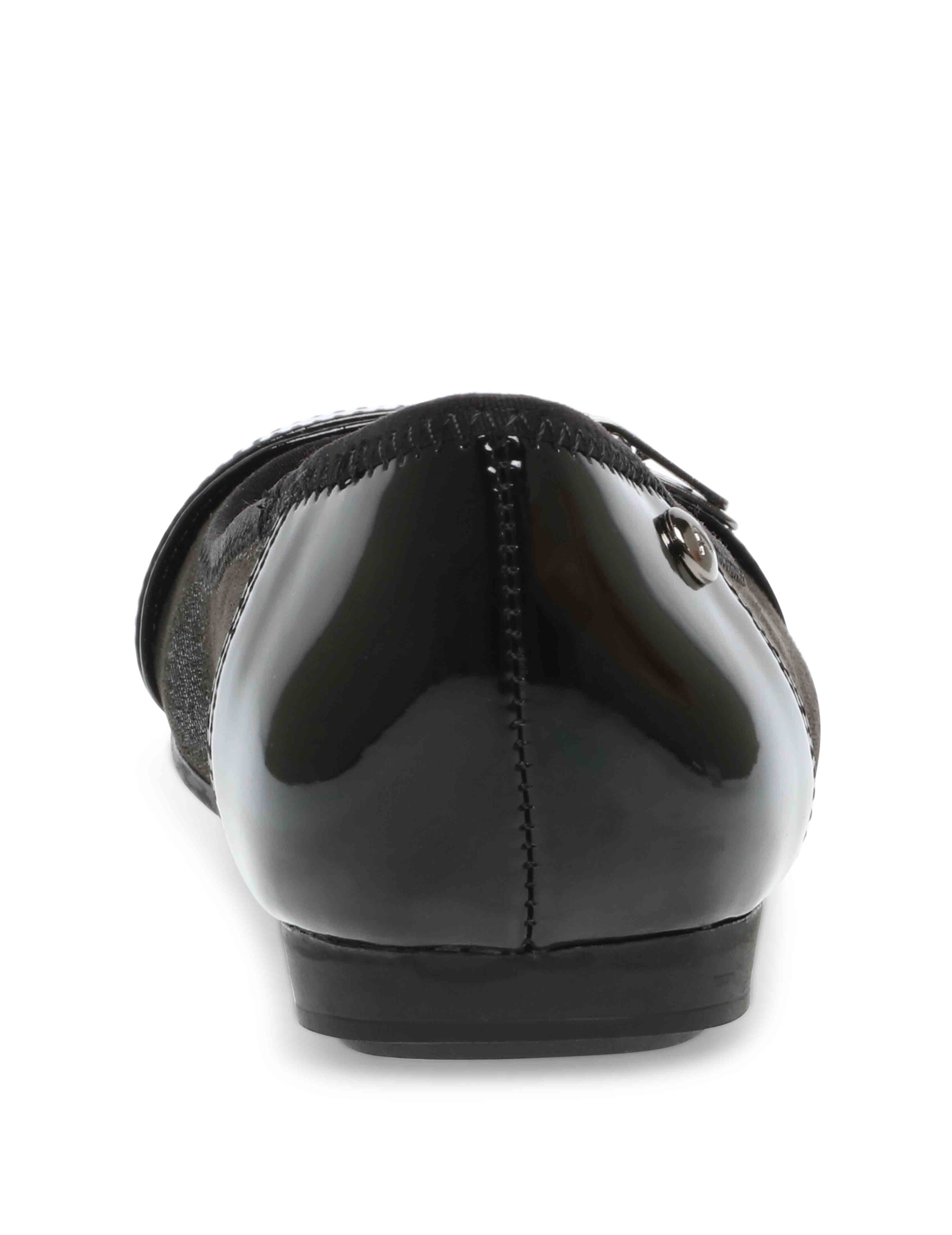Anne Klein Able Flat - Anne Klein Black Fabric
