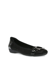Umeko Flats Black - Anne Klein Black Multi Fabric