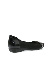 Umeko Flats Black - Anne Klein Black Multi Fabric