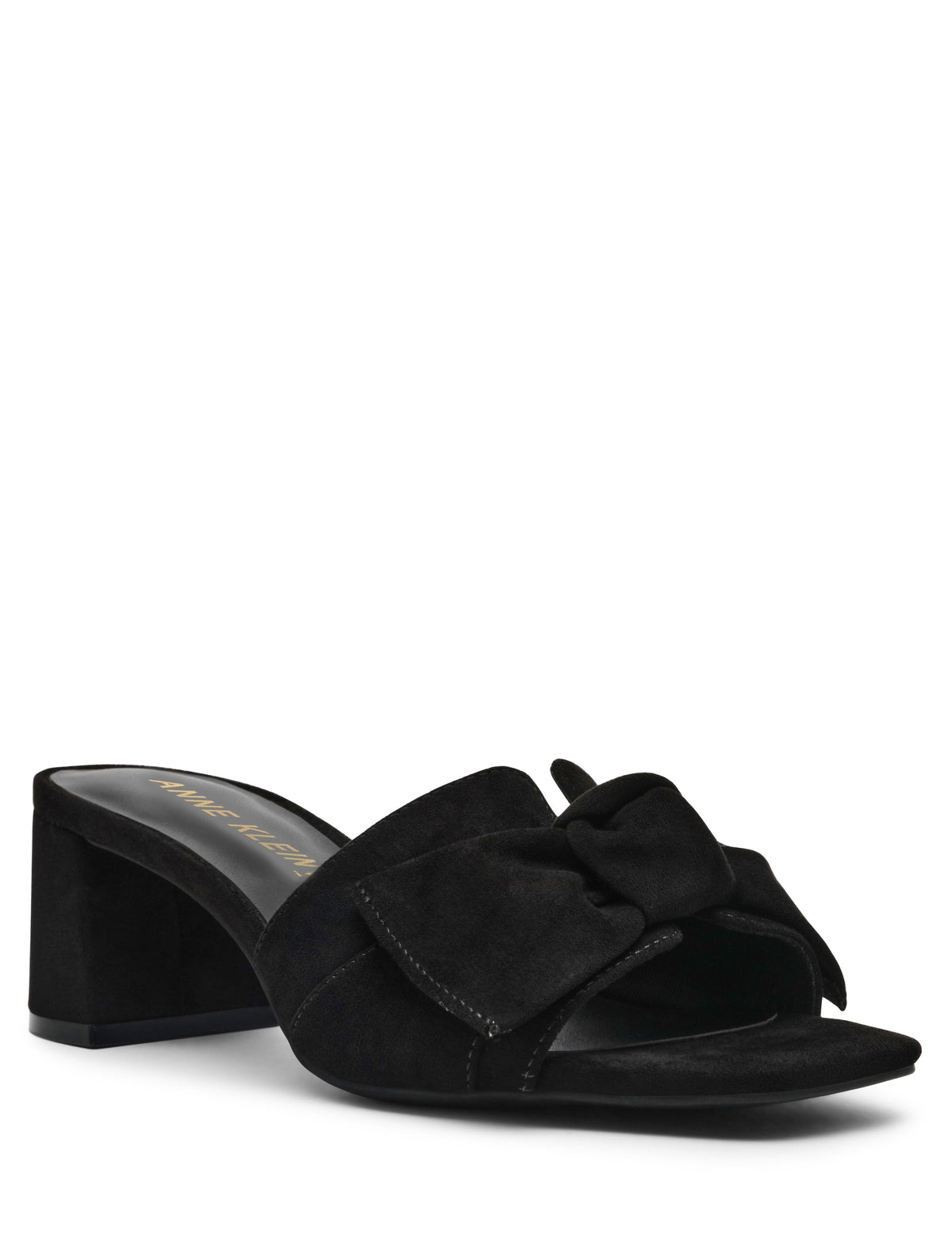 Jelena Dress Sandal - Anne Klein Black Suede
