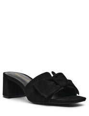 Jelena Dress Sandal - Anne Klein Black Suede